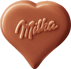 Milka Pralinen Herz-Form